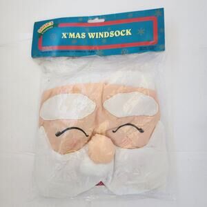 Vintage Santa's Creation Christmas windsock NIP